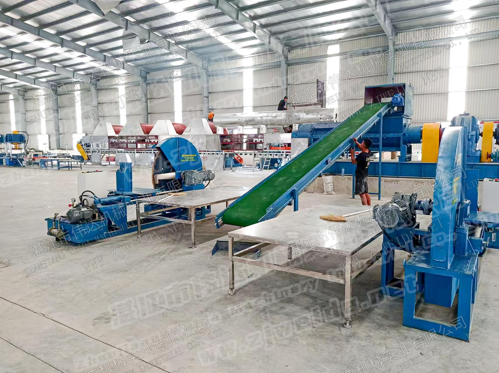 2024 Mixed Compound Sheet Rubber Production Line in Myanmar